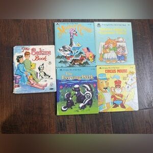 Lot of 5 Tell a Tale Vintage Books